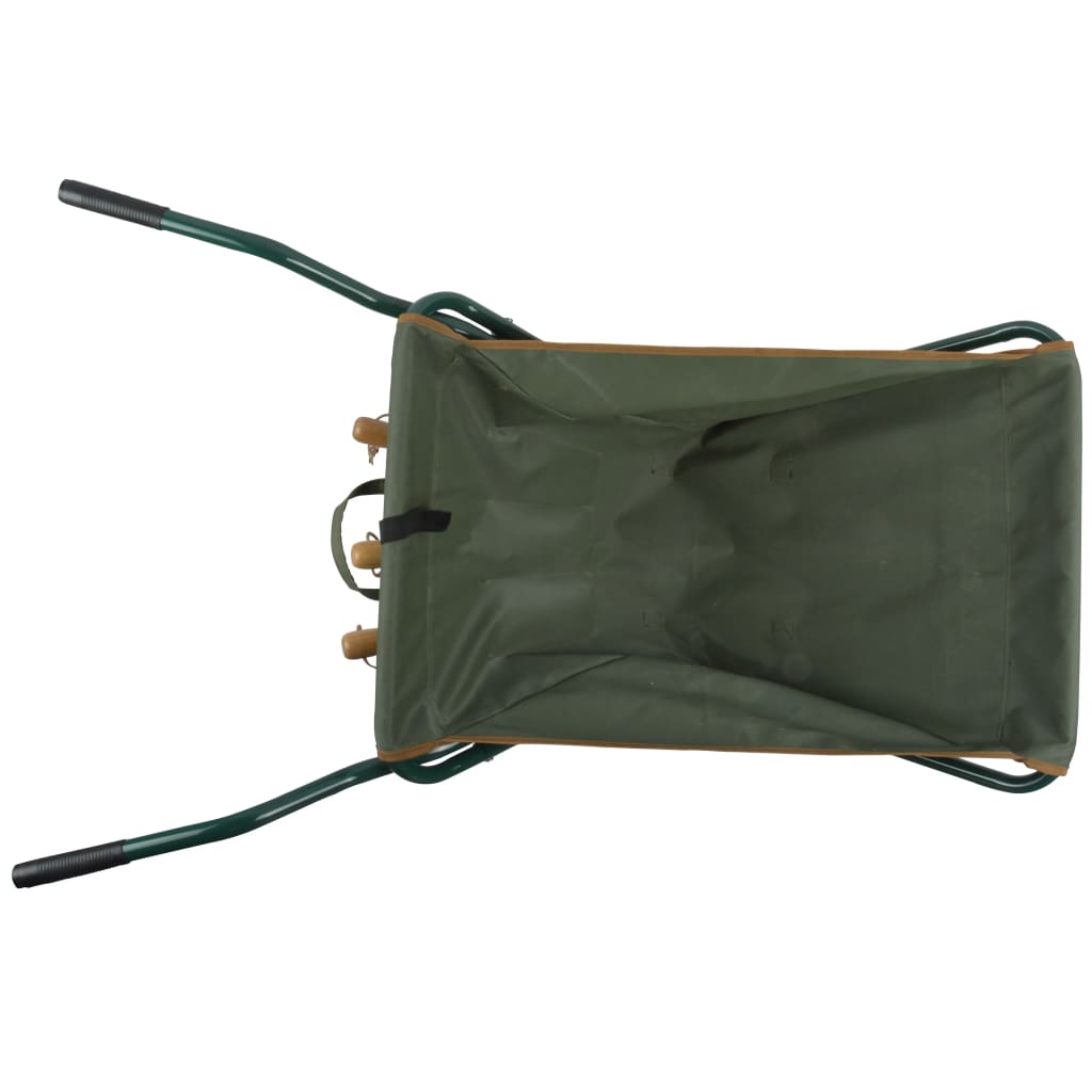 Foldbar trillebår grønn GT138