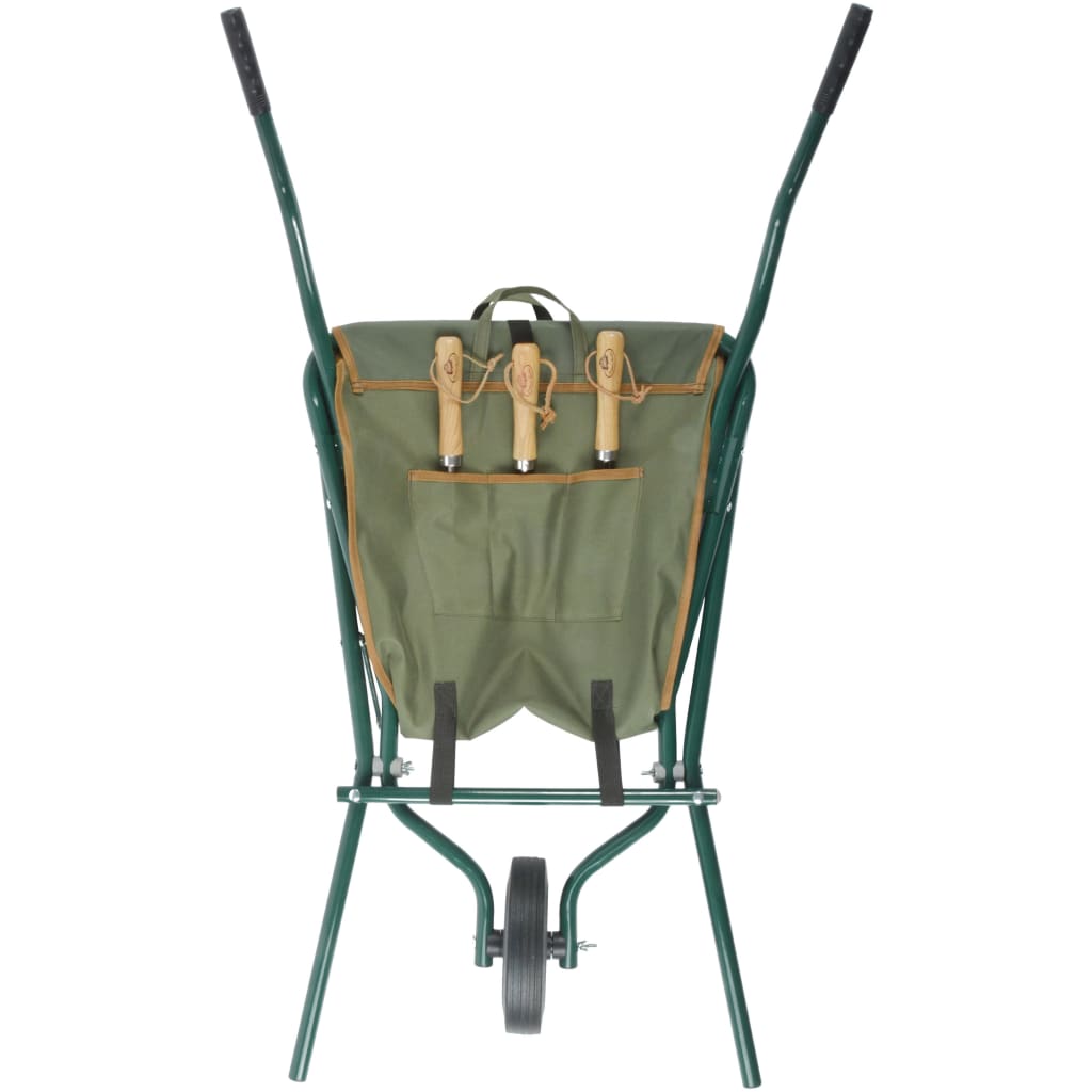 Foldbar trillebår grønn GT138
