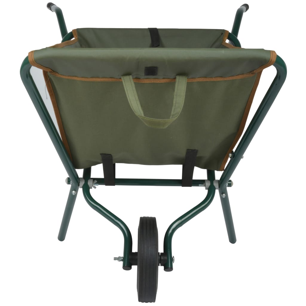 Foldbar trillebår grønn GT138