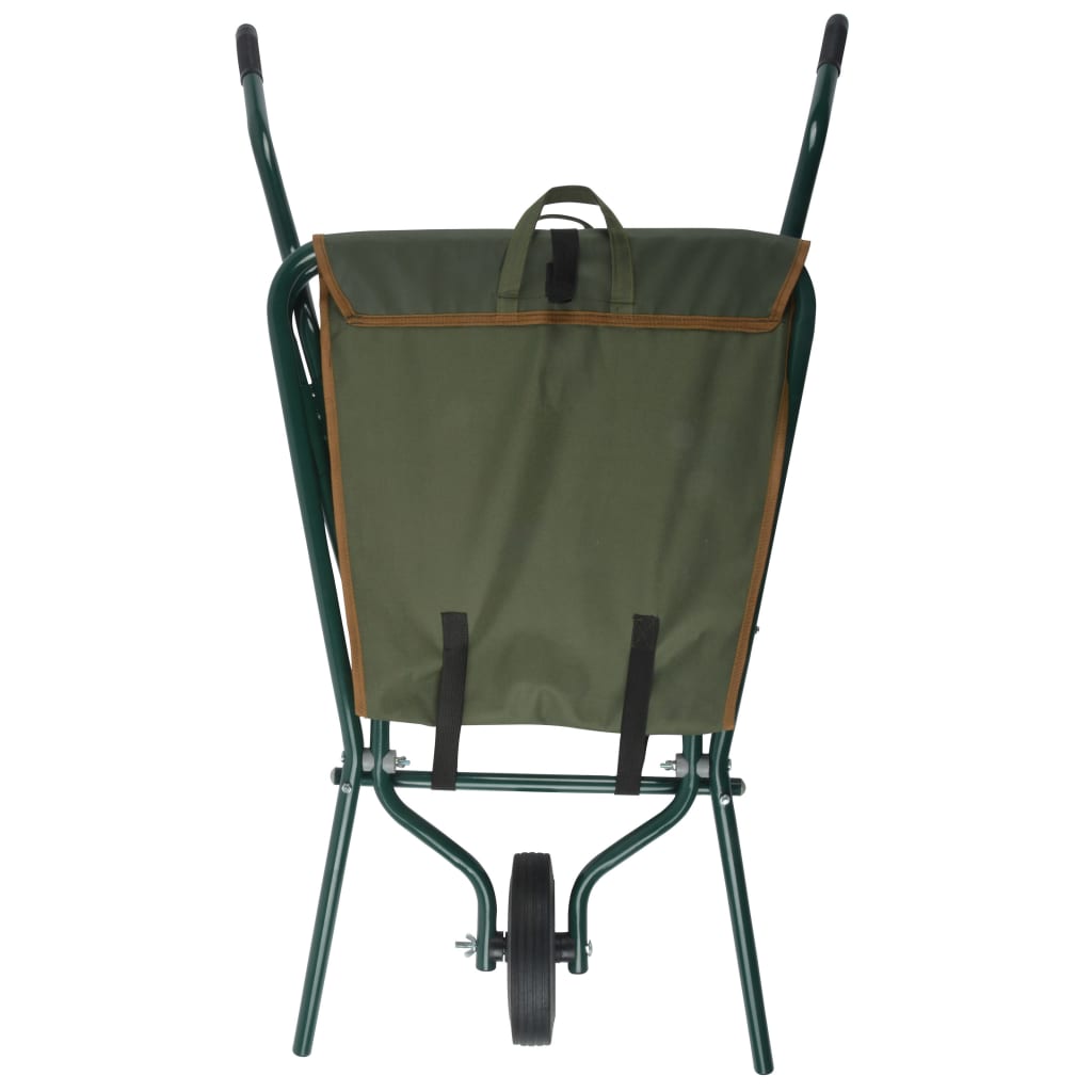 Foldbar trillebår grønn GT138