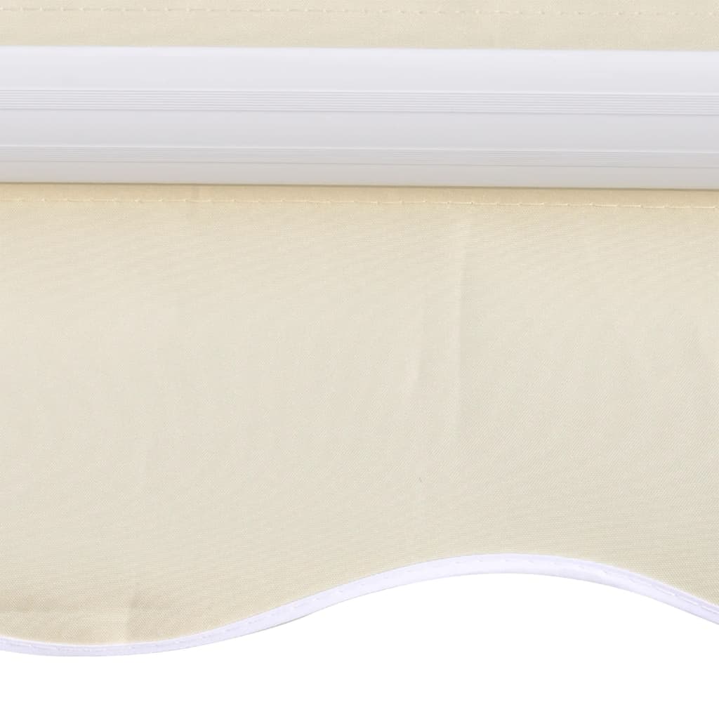 Markiseduk 350x250 cm kremhvit