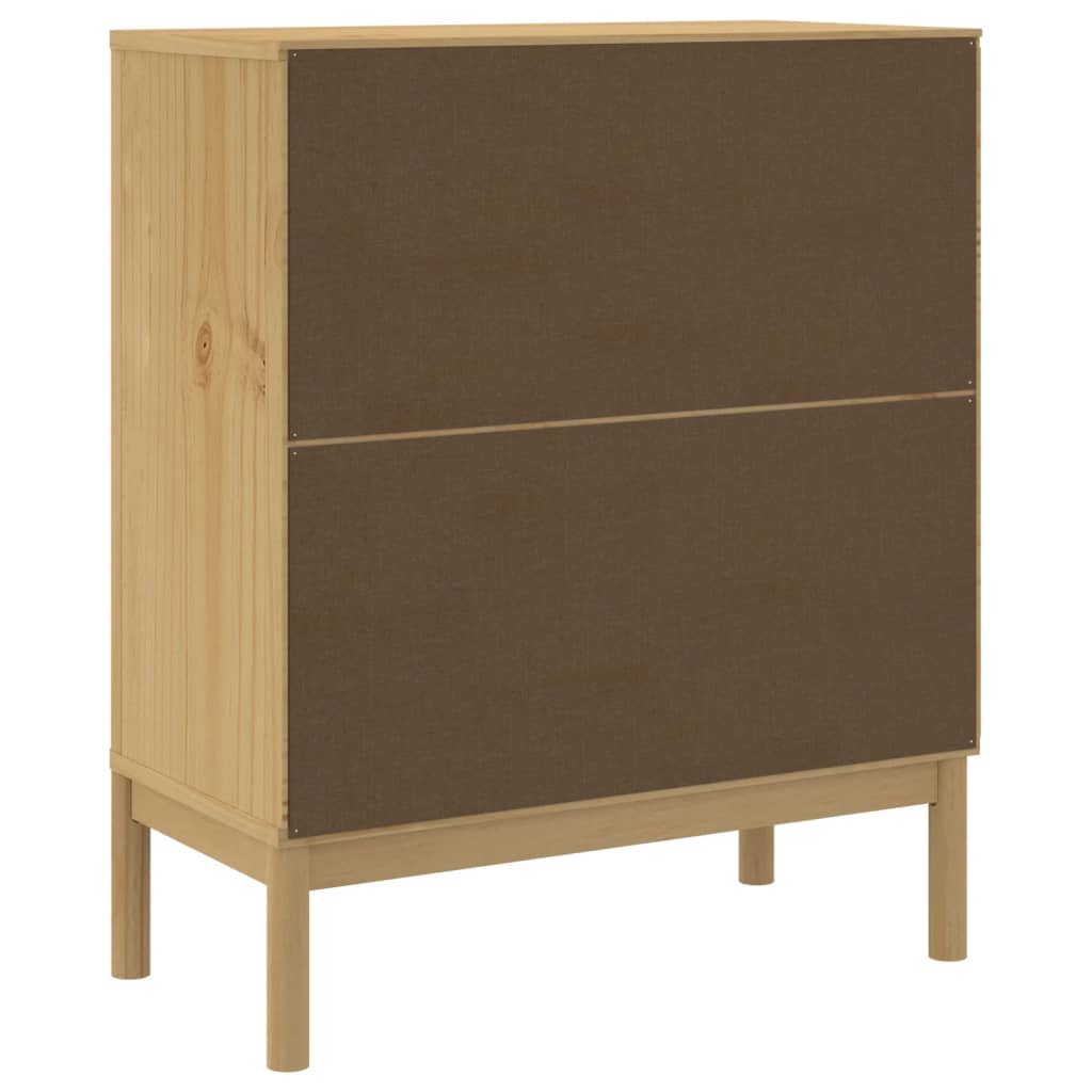 Kommode FLORO voksbrun heltre furu