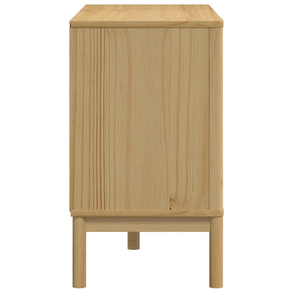 Kommode FLORO voksbrun heltre furu