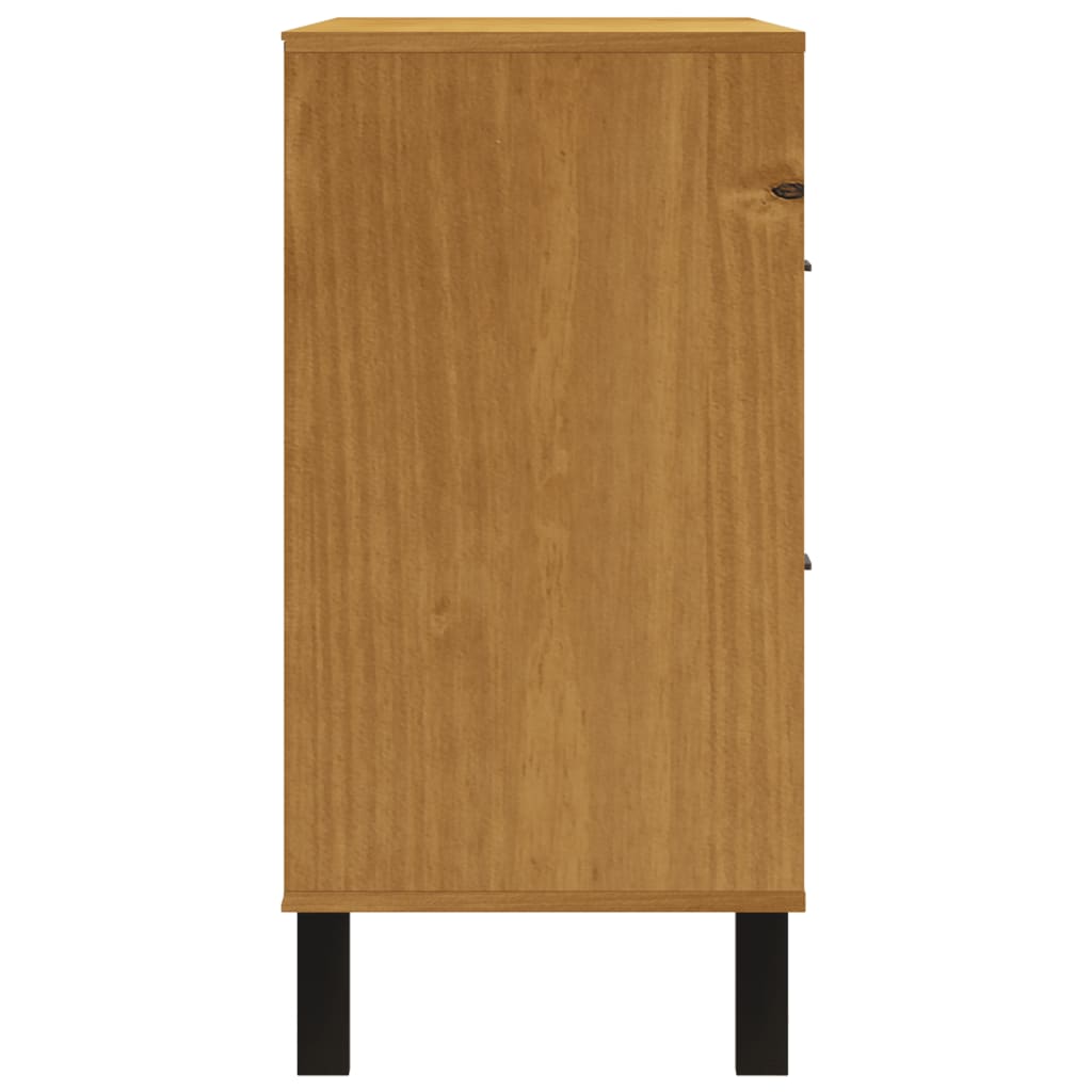 Kommode FLAM 110x40x80 cm heltre furu