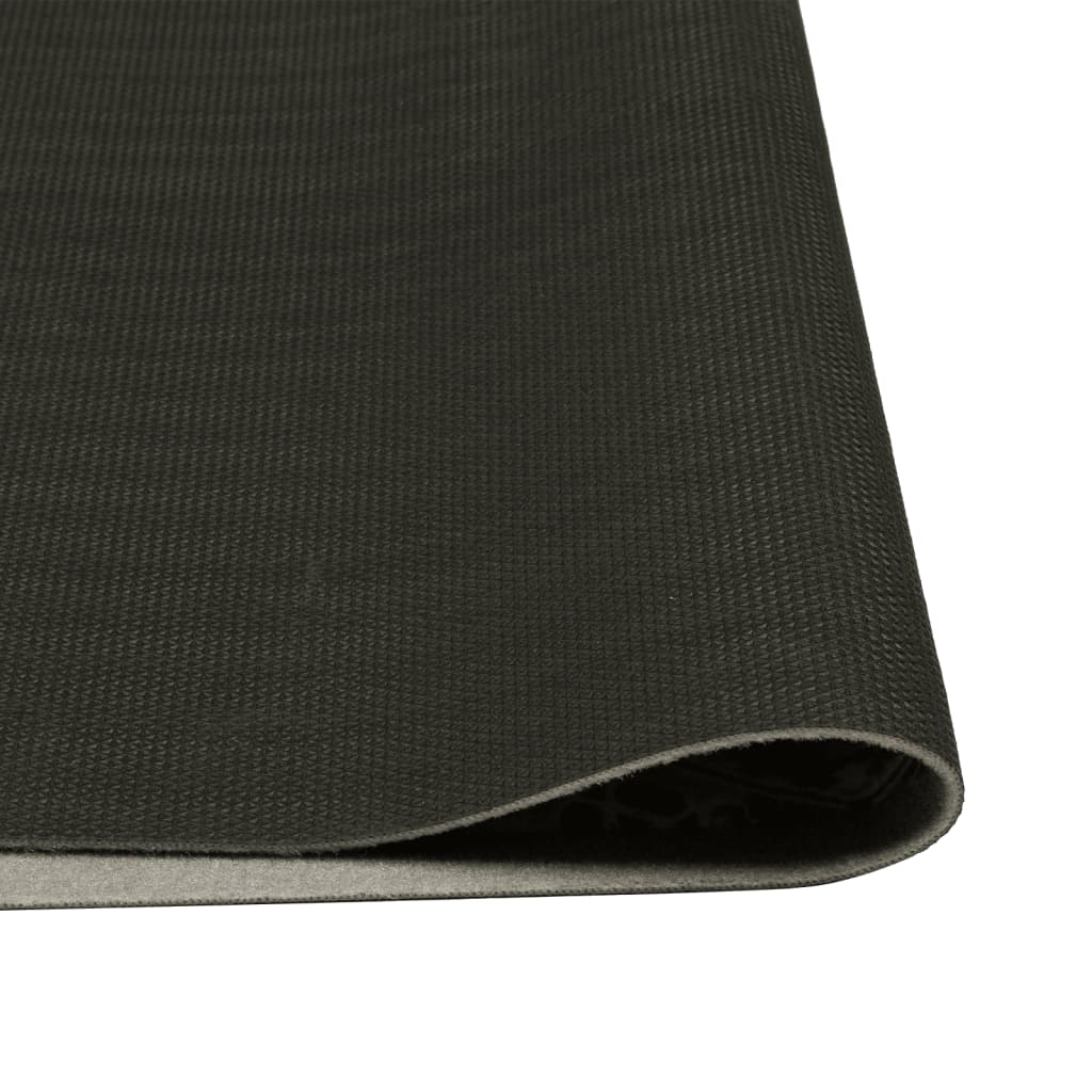 Kitchen rug washable Hexagon pastel 45x150 cm velvet