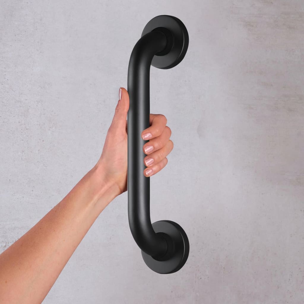 Gripestang 30 cm svart aluminium