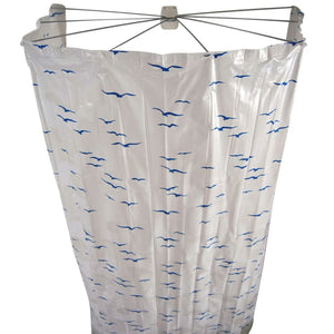 Dusjkabinett Ombrella 200 cm blå 58203