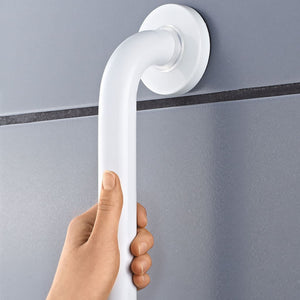 Sikkerhetshåndtak 30 cm aluminium hvit A00130101