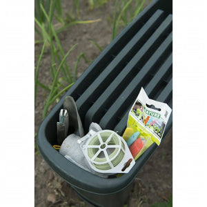 2 in 1 Garden Stool 65.5x25x34 cm green