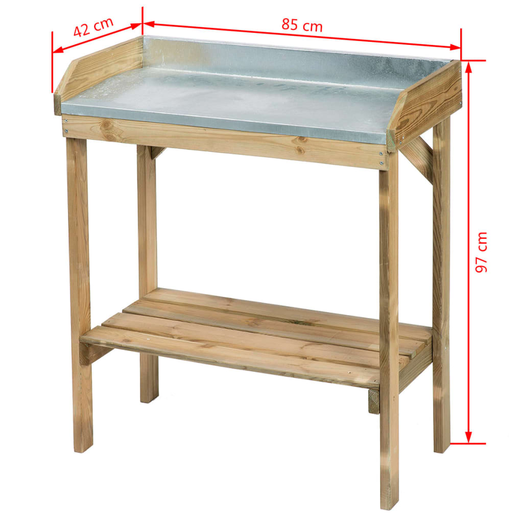 Ompottingsbord for såing og planting 6020500