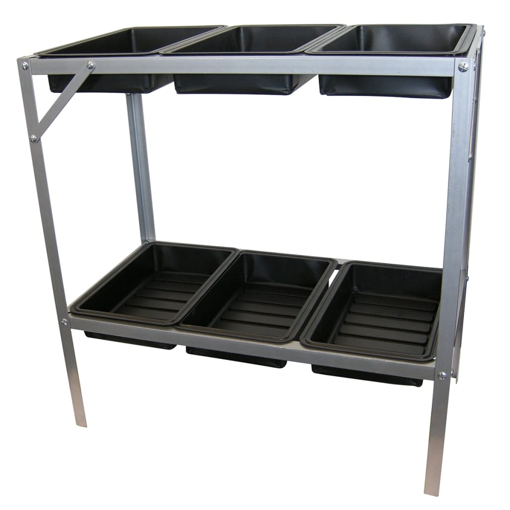 Plantebord 77x40x77 cm galvanisert stål