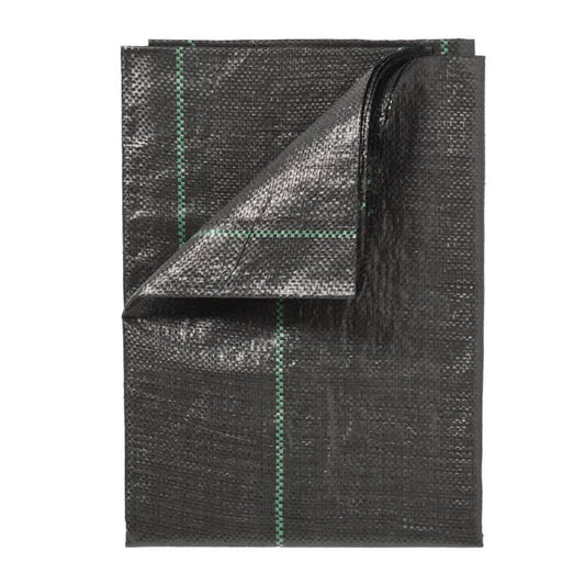 Ugressduk 1x25 m svart