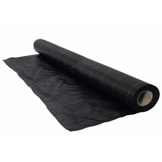 Ugressduk 2,1x25 m svart