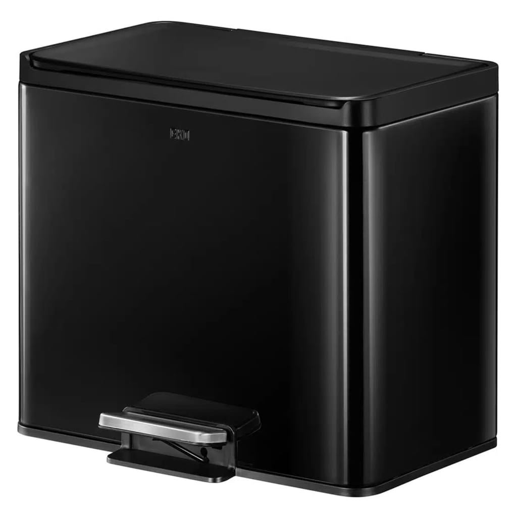 Pedalbøtte Essential 20+9 L svart