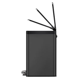 Pedalbøtte Essential 20+9 L svart