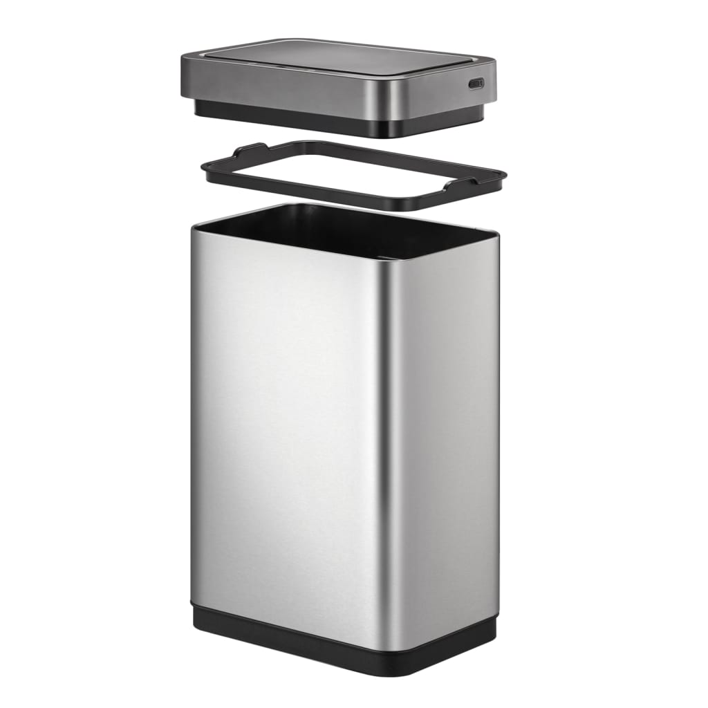 Sensorbøtte Mirage X 80 L matt sølv