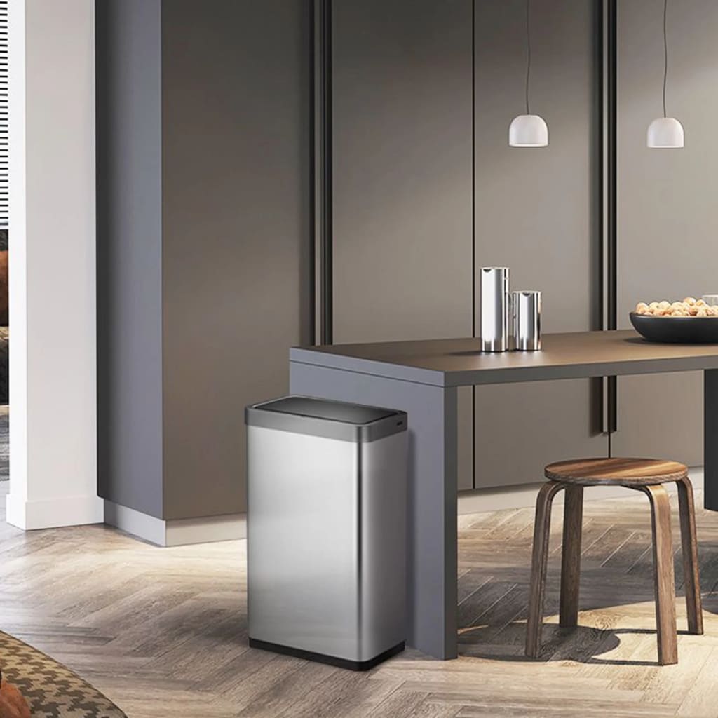 Sensorbøtte Mirage X 80 L matt sølv