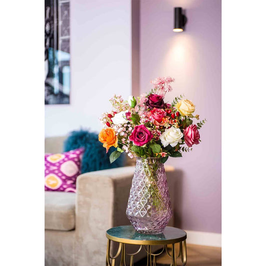 Kunstig bukett Flame Roses