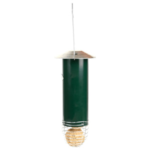Fuglematdispenser grønn