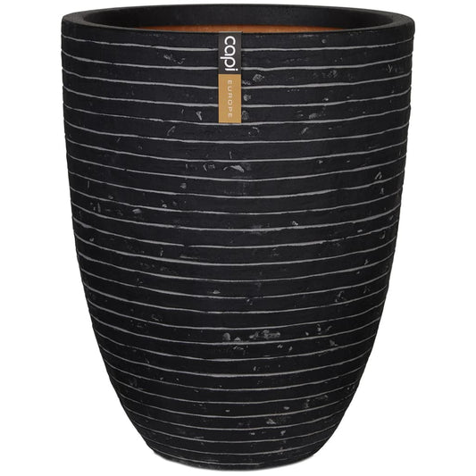 Plantevase Nature Row elegant lav 36x47 cm antrasitt KRWZ782