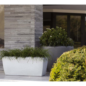 Plantepotte Arc Granite konisk lav 60x48 cm antrasitt