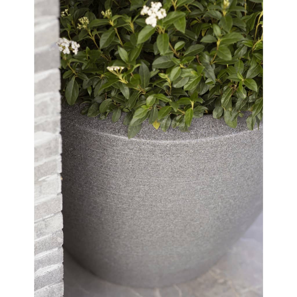 Plantepotte Arc Granite konisk lav 60x48 cm antrasitt