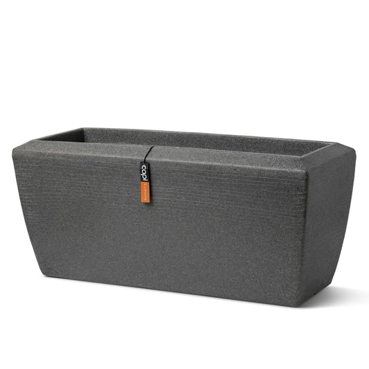 Plantekasse Arc Granite rektangulær 60x35x40 cm antrasitt