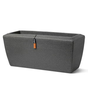 Plantekasse Arc Granite rektangulær 60x35x40 cm antrasitt