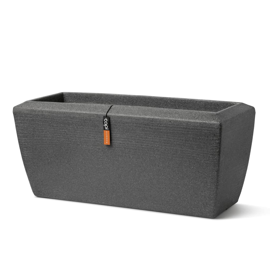 Plantekasse Arc Granite rektangulær 90x35x40 cm antrasitt