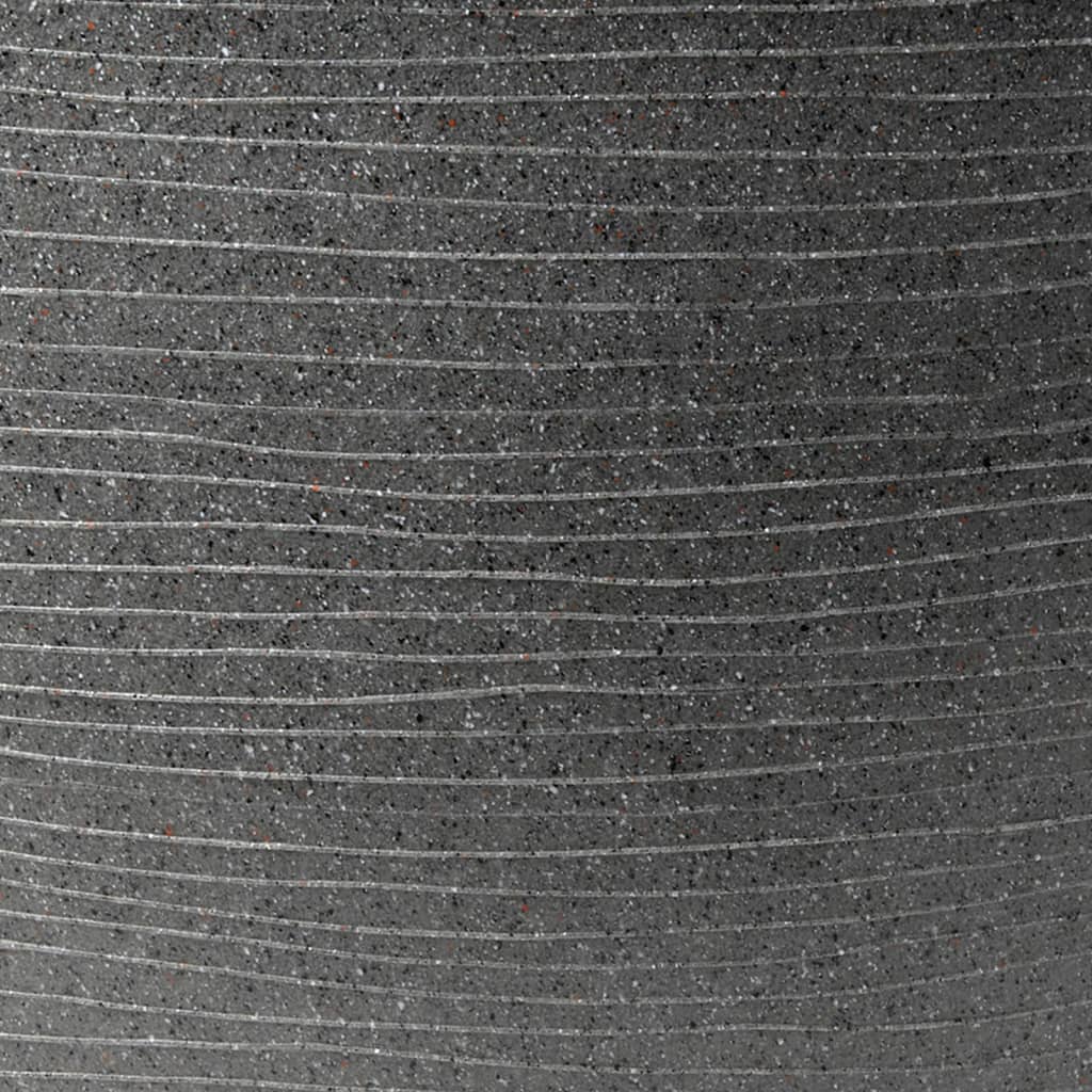 Plantekasse Arc Granite rektangulær 90x35x40 cm antrasitt