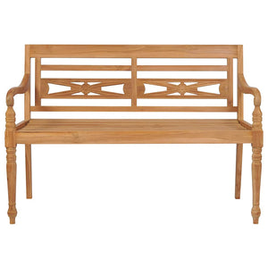 Bataviabenk 120 cm teak