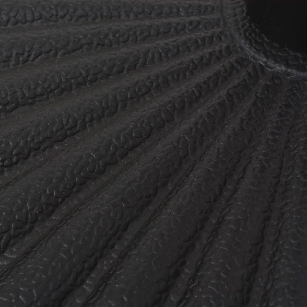 Parasol base resin round black 29 kg