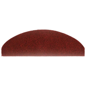 Selvklebende trappematter nålestempel 15 stk 65x21x4cm rød