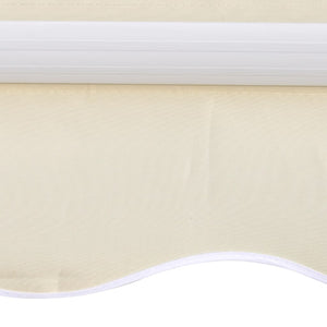 Awning fabric 350x250 cm cream white