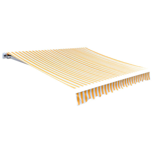 Markiseduk 350x250 cm oransje og hvit