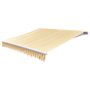 Markiseduk 350x250 cm oransje og hvit