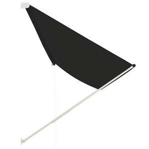 Uttrekkbar markise 400x150 cm antrasitt
