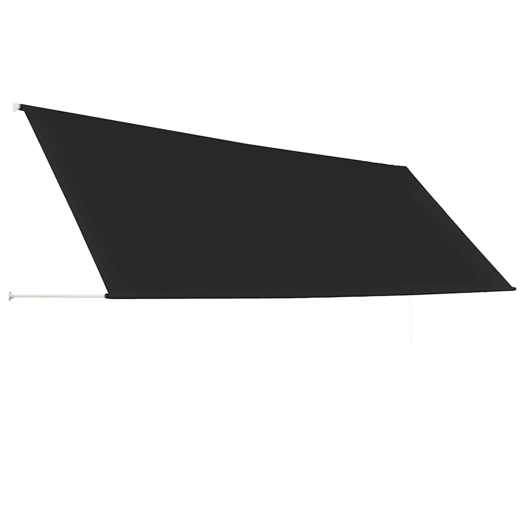 Uttrekkbar markise 400x150 cm antrasitt