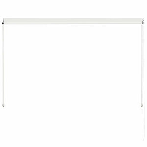 Uttrekkbar markise 200x150 cm kremhvit
