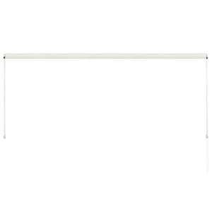 Uttrekkbar markise 300x150 cm kremhvit