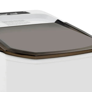 Isbitmaskin 1,4 L 15 kg / 24 t hvit
