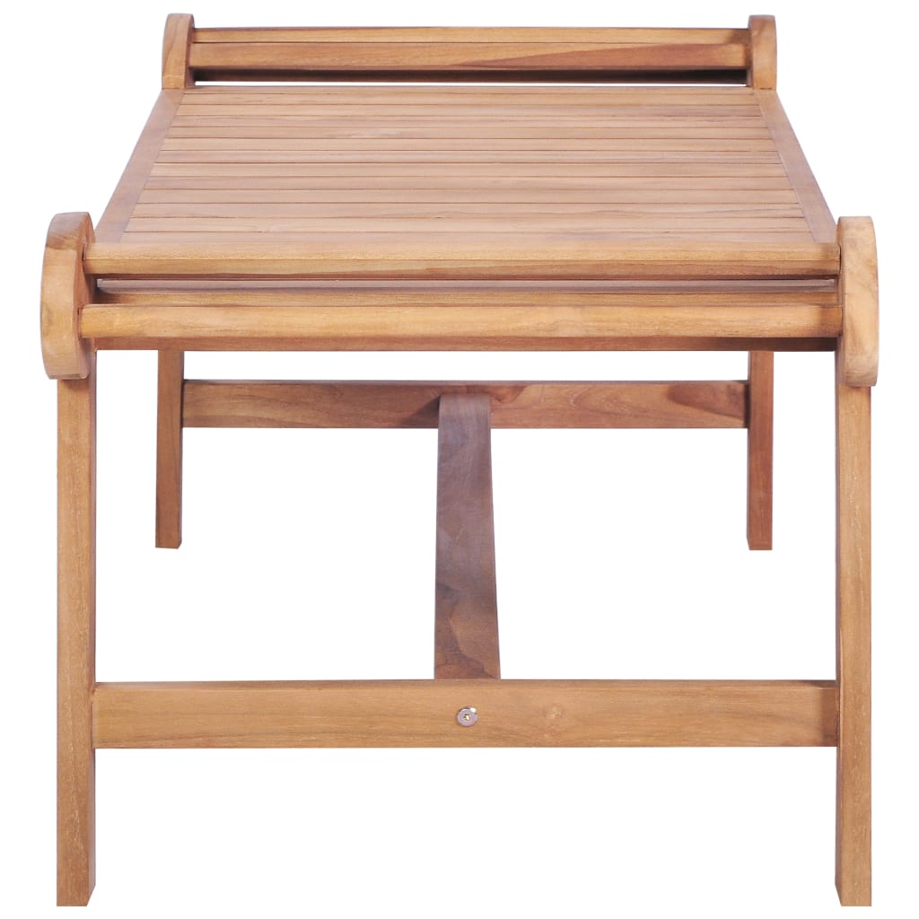 Coffee table 100x50x45 cm solid teak