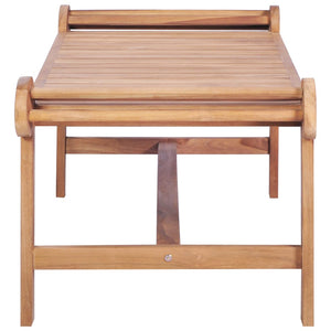 Coffee table 100x50x45 cm solid teak
