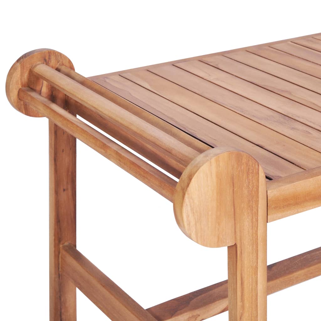 Coffee table 100x50x45 cm solid teak