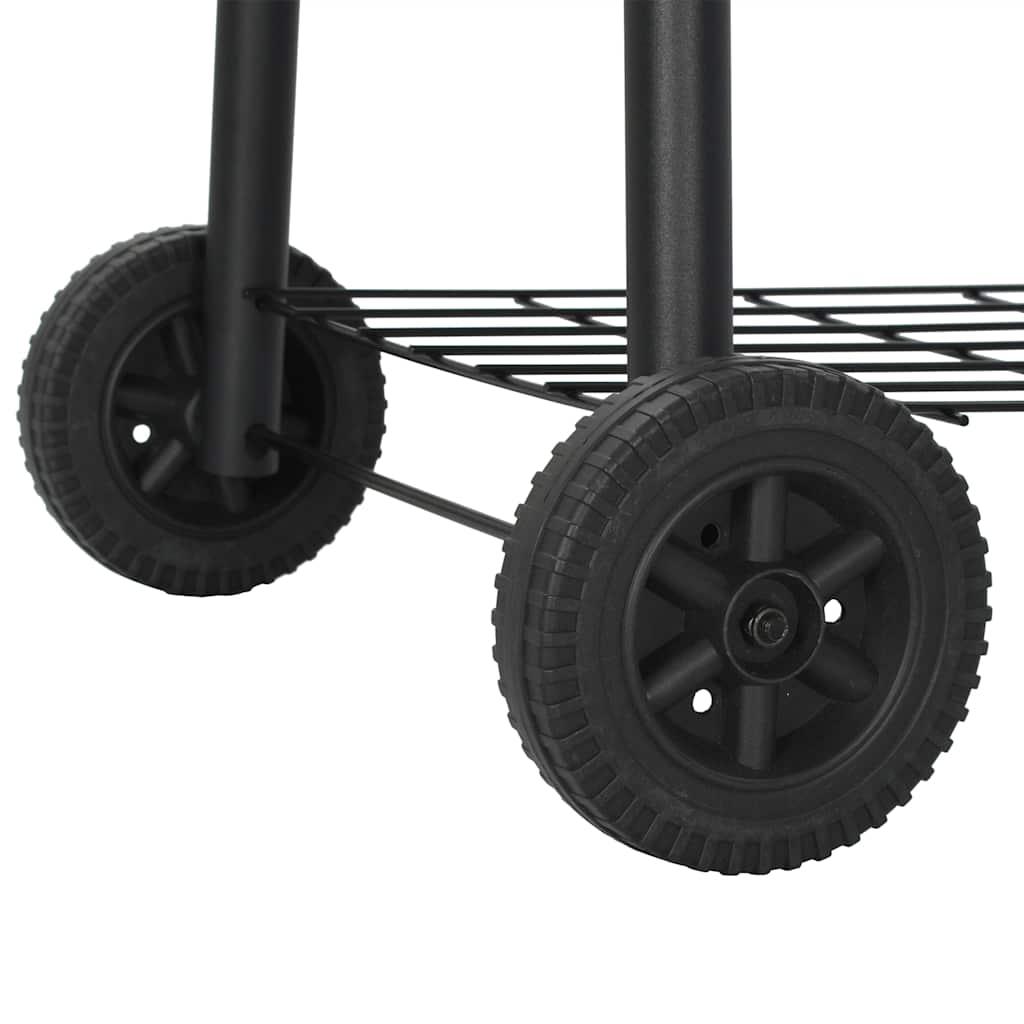 Classic charcoal grill offset smoker