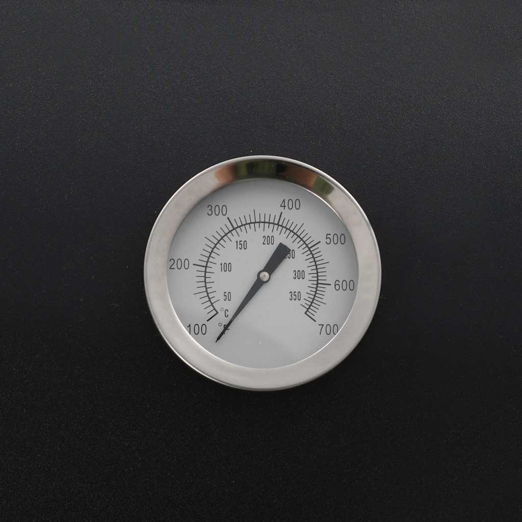 Classic charcoal grill offset smoker