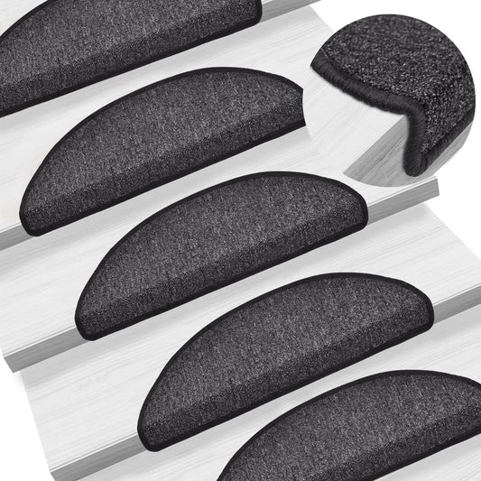 Trappematte antrasitt 15 stk 56x17x3 cm