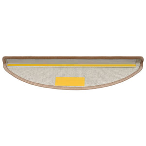 Trappematter lys brun 15 stk 56x17x3 cm