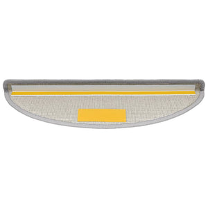 Trappematter lys grå 15 stk 56x17x3 cm