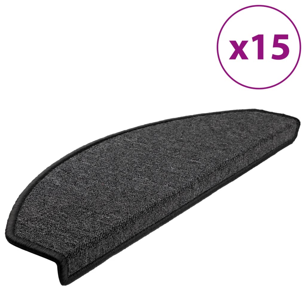 Trappematte antrasitt 15 stk 65x24x4 cm